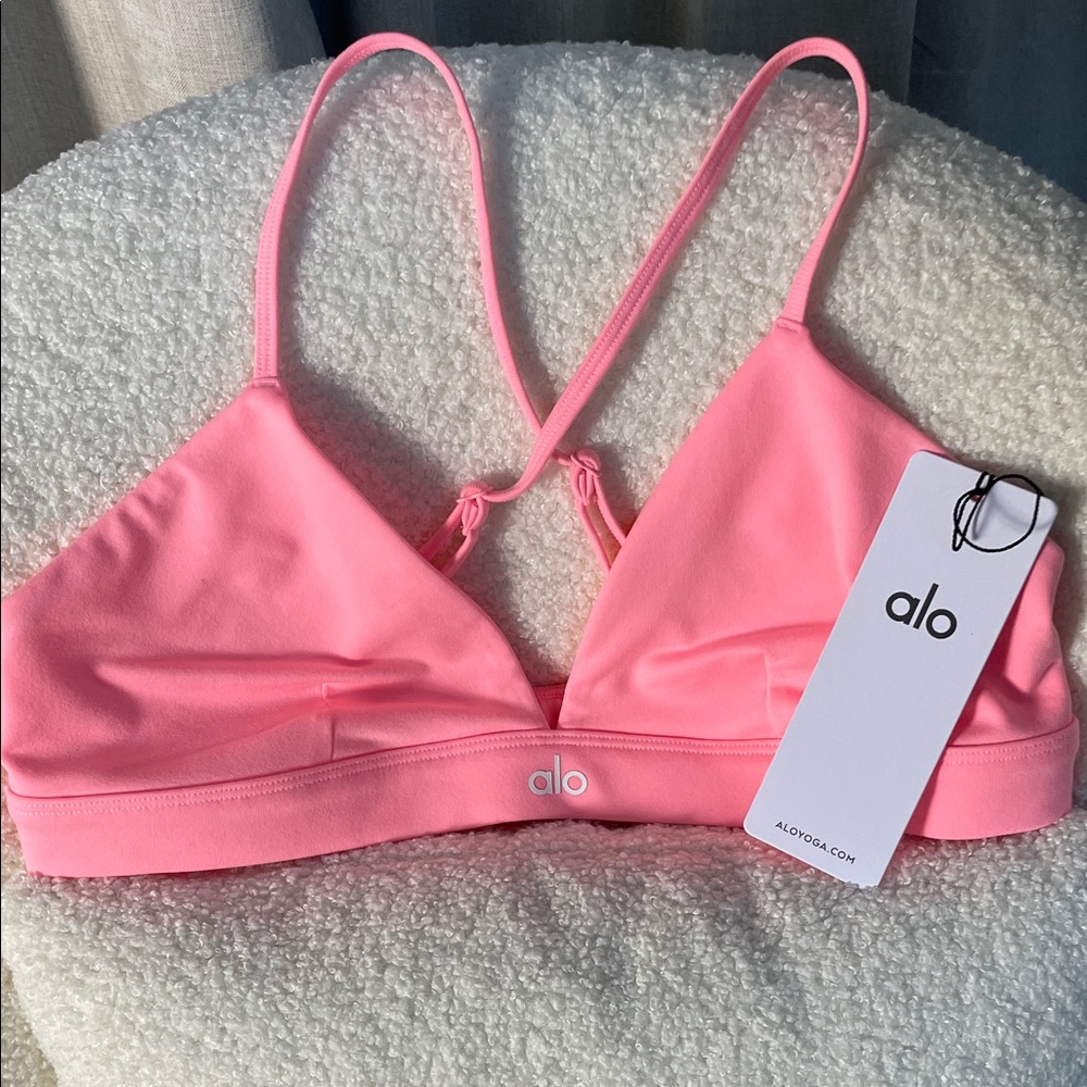 ALO 💕EXCLUSIVE COLLECTION 💕 Yoga Pink Crop Top